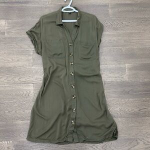 Le Château army green dress